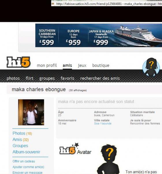 In profiles Yaounde dating fake Spotting Fake